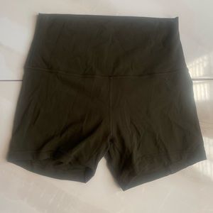 Lululemon-align short 4”-dark olive
